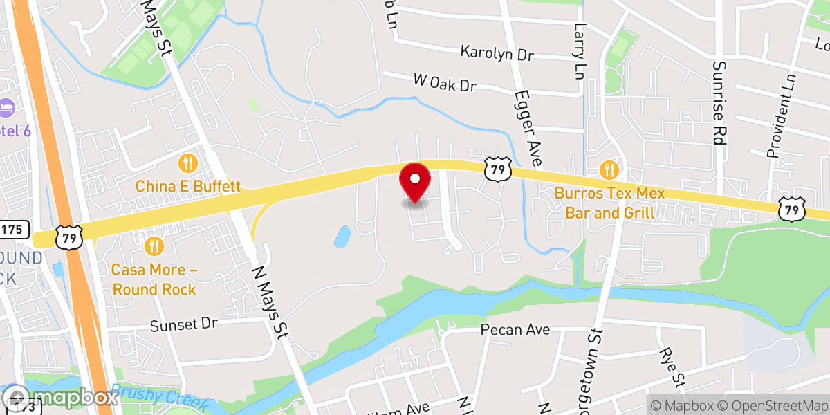 Map showing location of New Life Apostolic Family Worship Center