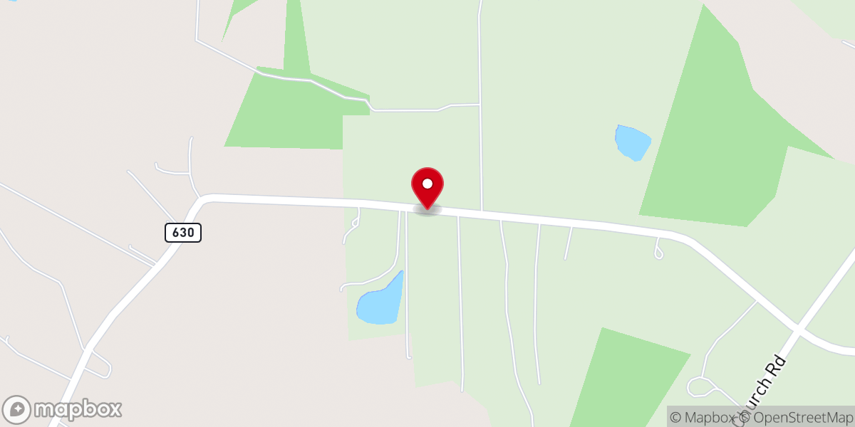 Map showing location of Amelia Community Church