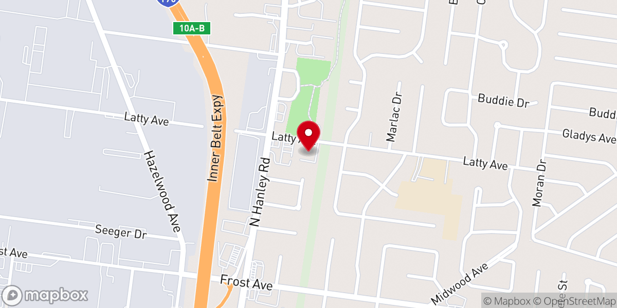 Map showing location of St of God MB Church