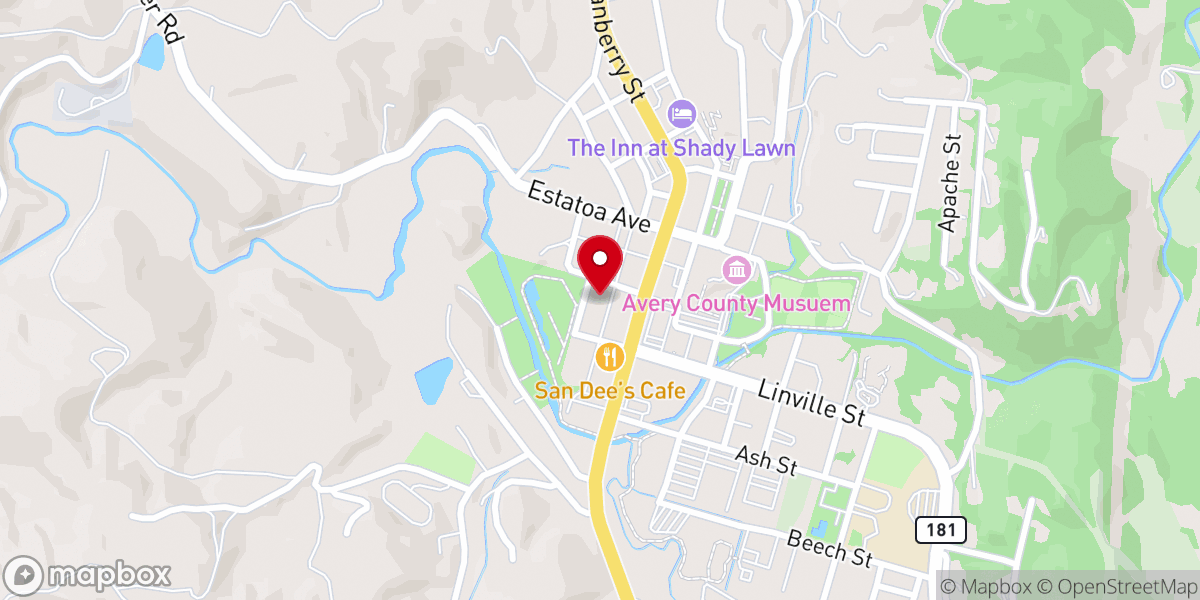 Map showing location of Anne Ministries