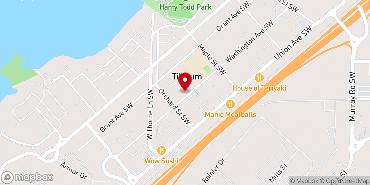 Map showing location of New Testament Christian Church