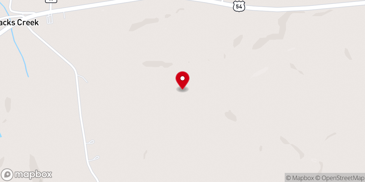 Map showing location of Macks Creek R-V School District