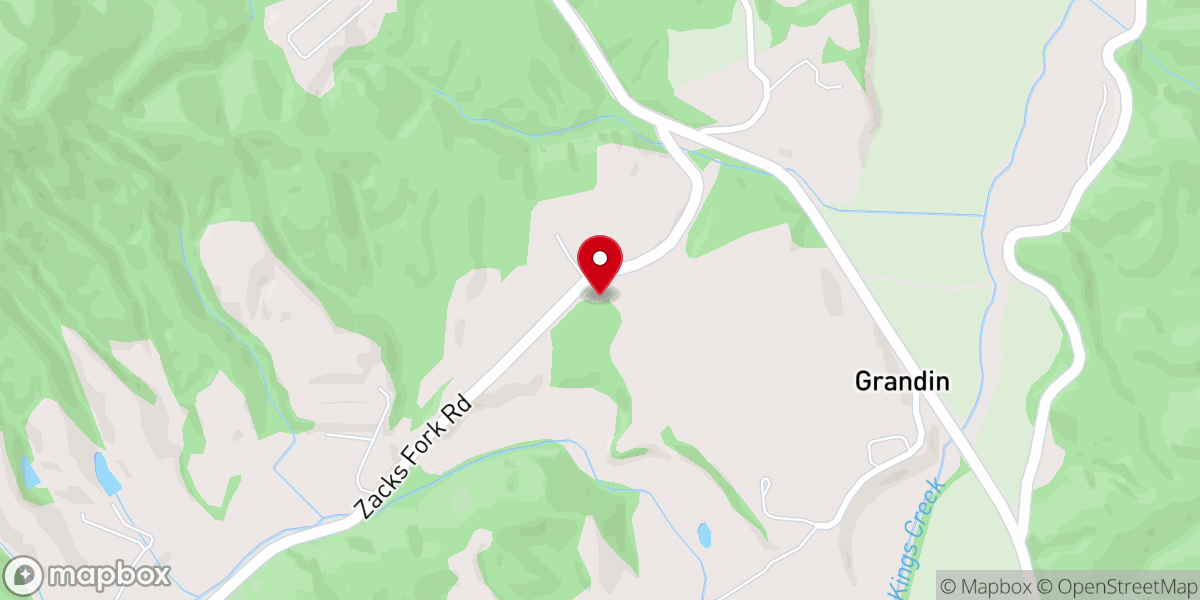 Map showing location of Mitchell Chapel AME Church