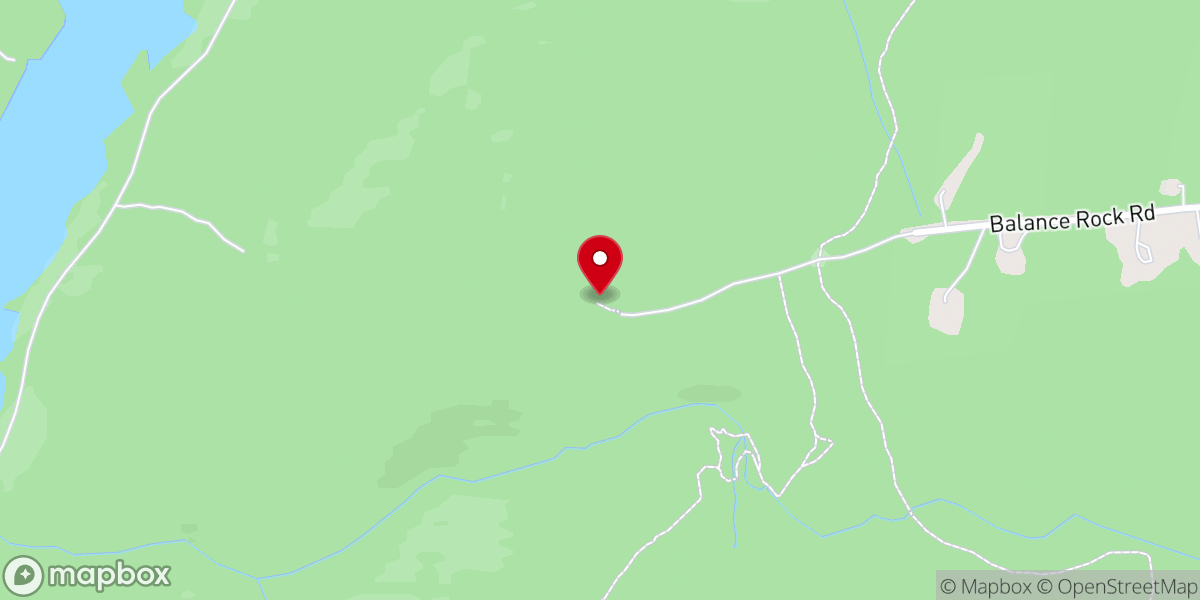 Map showing location of Tunxis Forest Ski Cabin