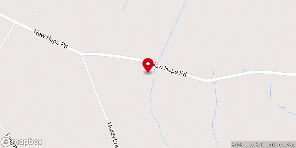 Map showing location of Galatia Missionary Baptist Church