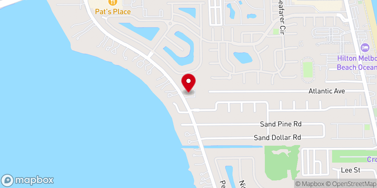 Map showing location of Riverside Baptist Church