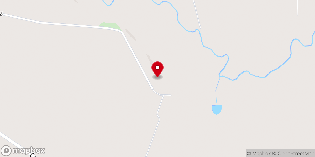 Map showing location of Rowe Town Church