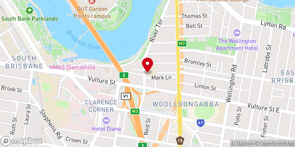 Map showing location of St Joseph's Roman Catholic Church