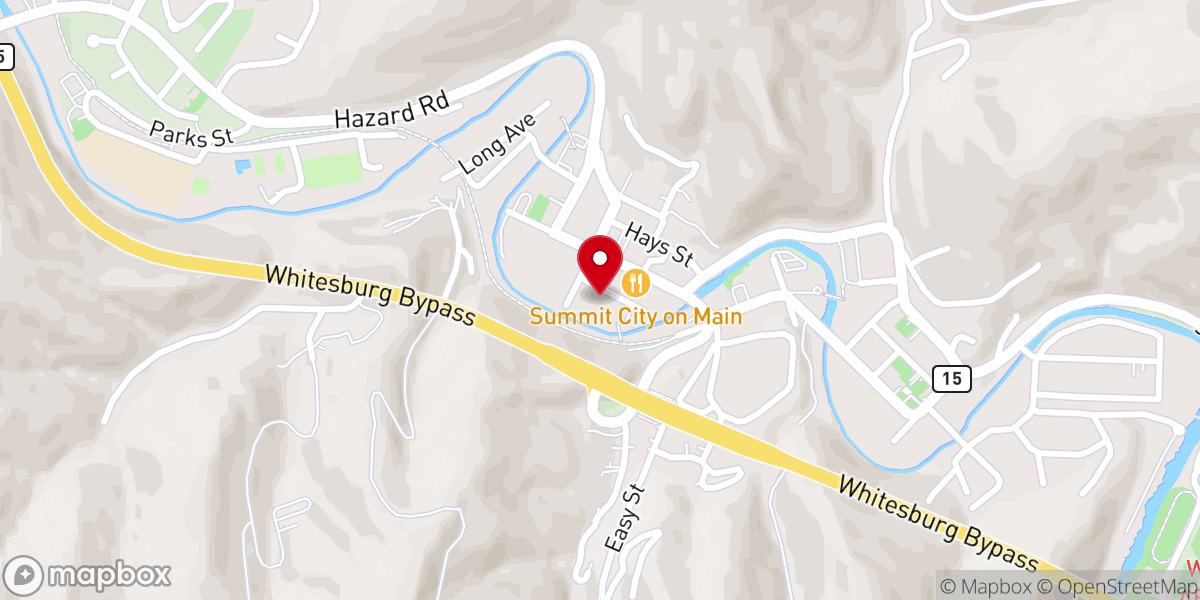 Map showing location of Graham Memorial Presbyterian