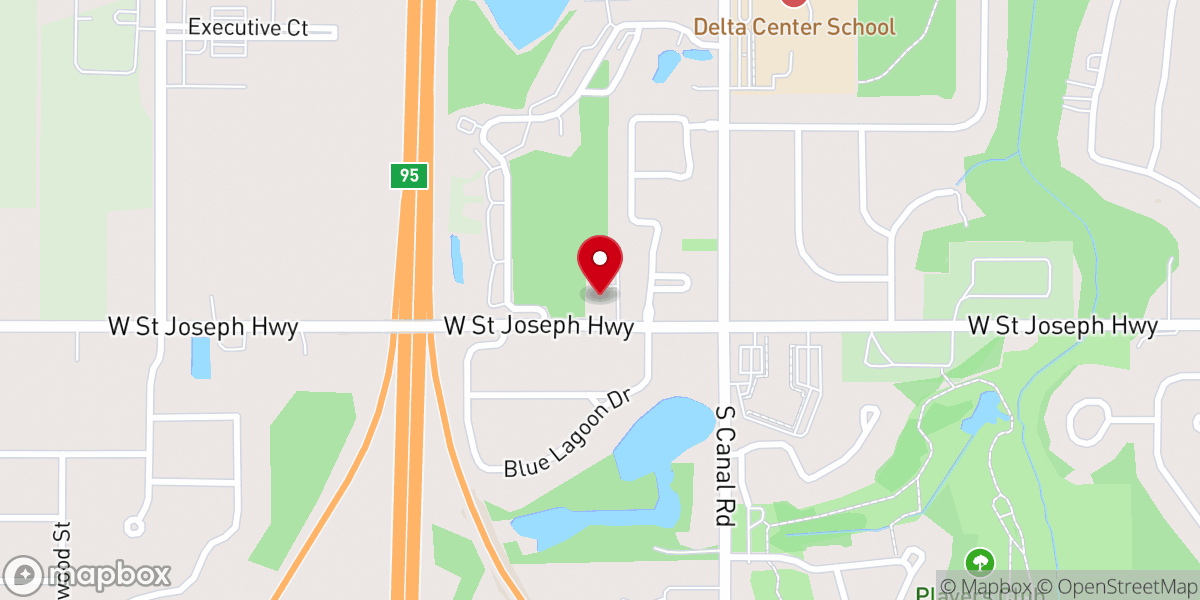 Map showing location of Shepherd of the Hills Lutheran Church