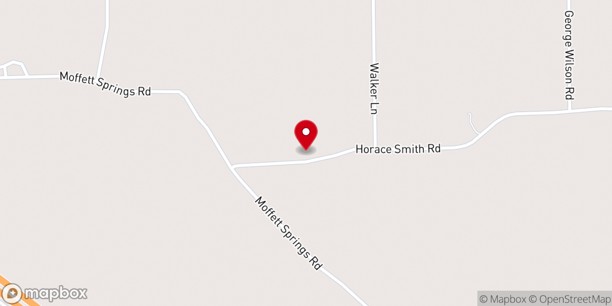 Map showing location of St. Paul Methodist Church