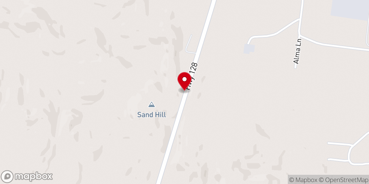 Map showing location of Grace Apostolic Community Church