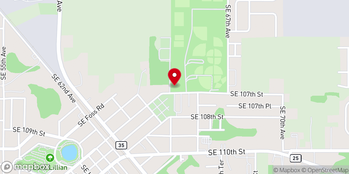 Map showing location of Everyday Church