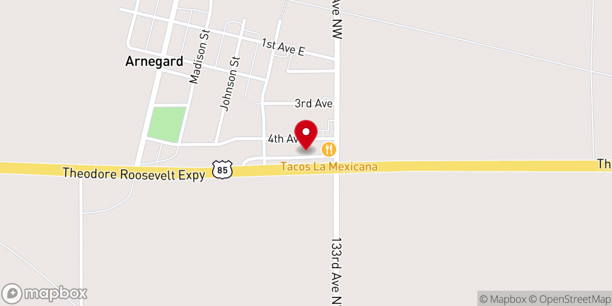 Map showing location of City Hall