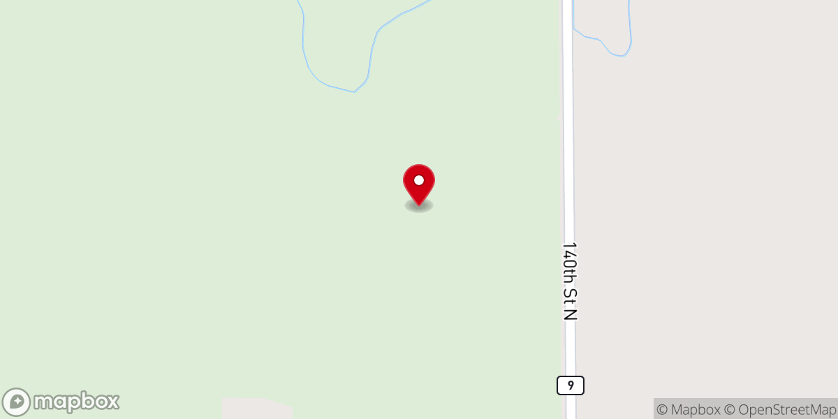 Map showing location of Felton Township