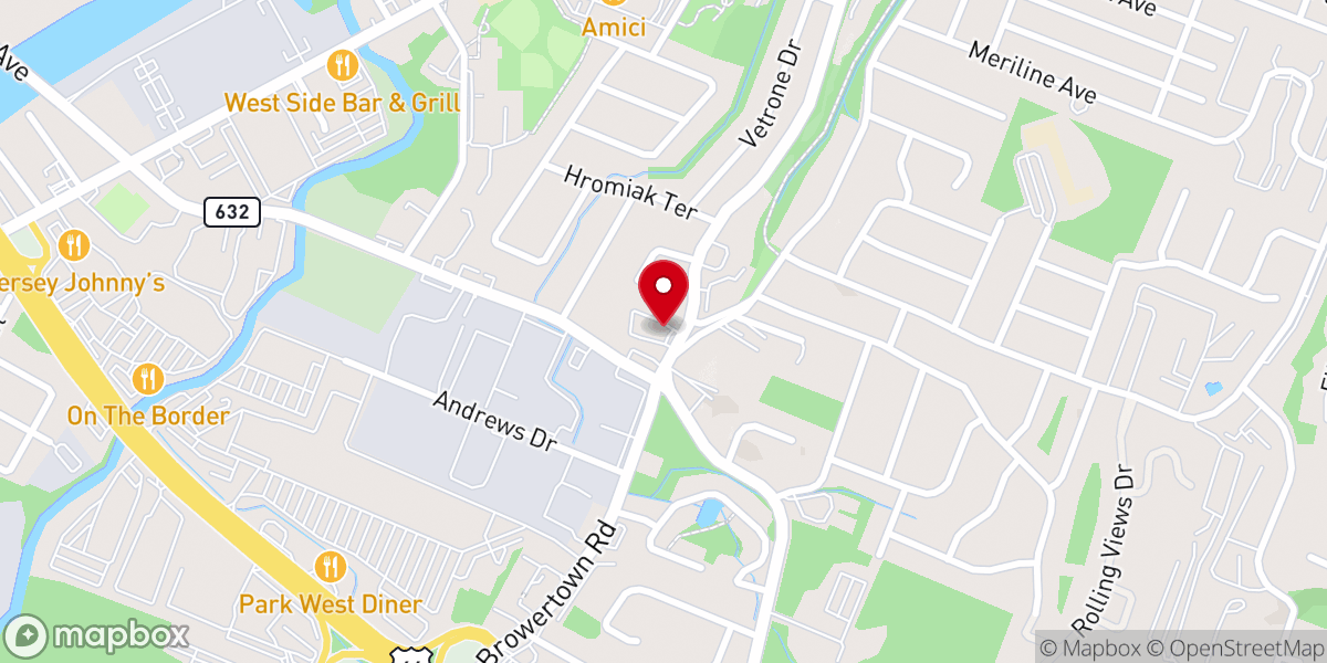 Map showing location of Holy Cross P.N.C.C