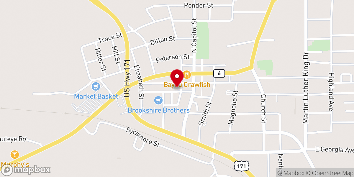 Map showing location of Project Celebration Youth Center