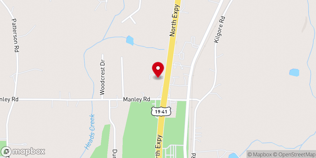 Map showing location of Breakthrough Church International