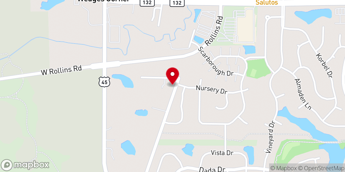 Map showing location of Studys Ministries
