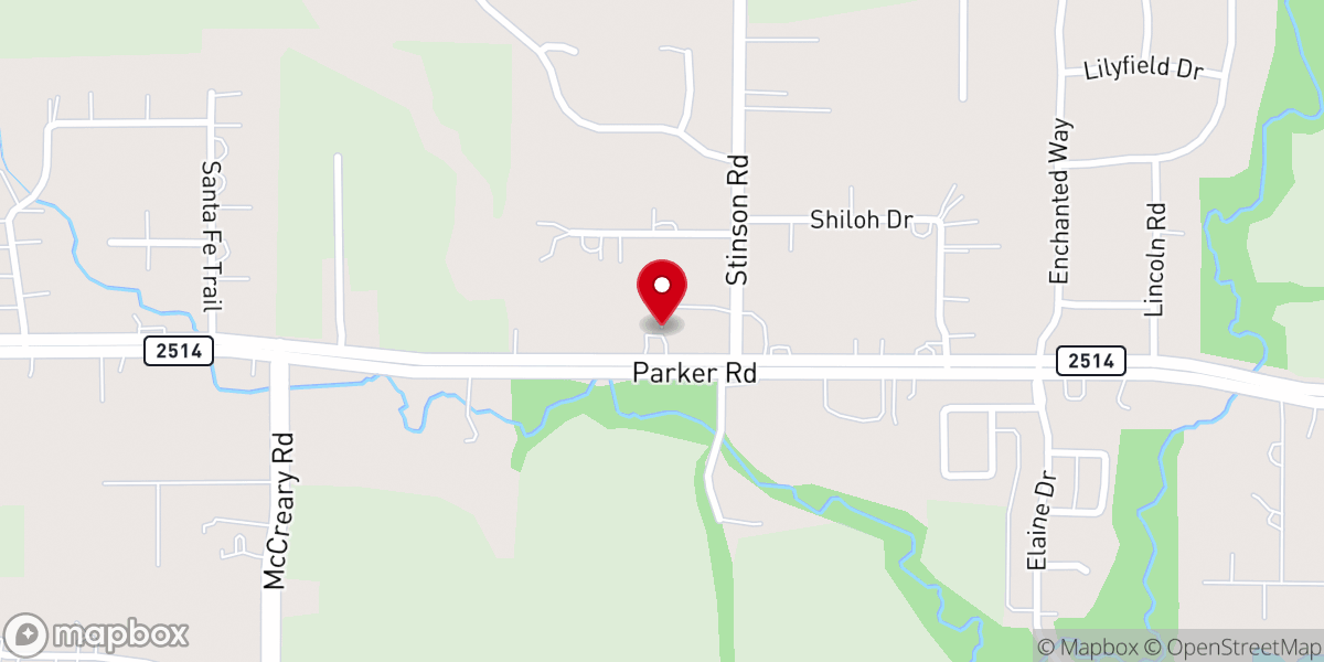 Map showing location of The Bridge Community Fellowship