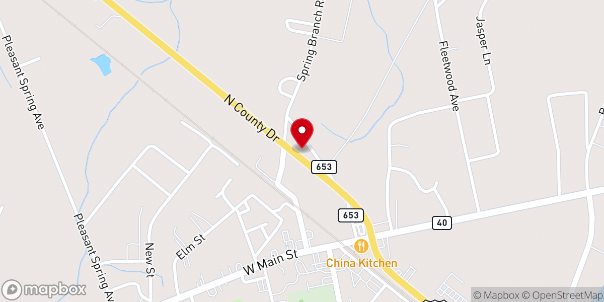 Map showing location of Empowerment Temple Church