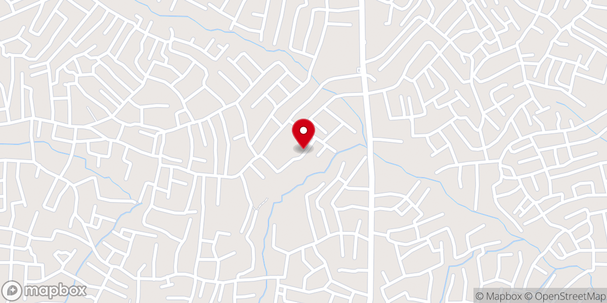 Map showing location of Zion Assembly Church Of God, (ZACOG)