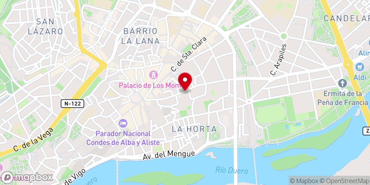 Map showing location of Oratorio-Humilladero en San Andrés