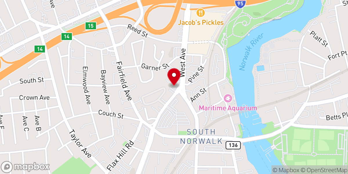 Map showing location of Little Zion Church of Christ