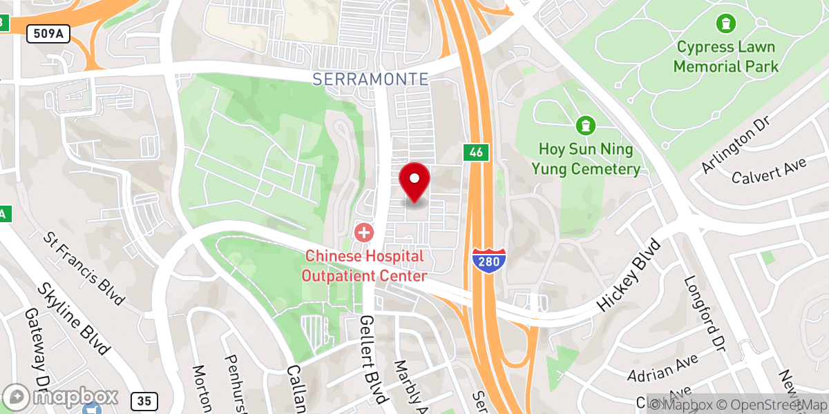 Map showing location of globalimpactministries