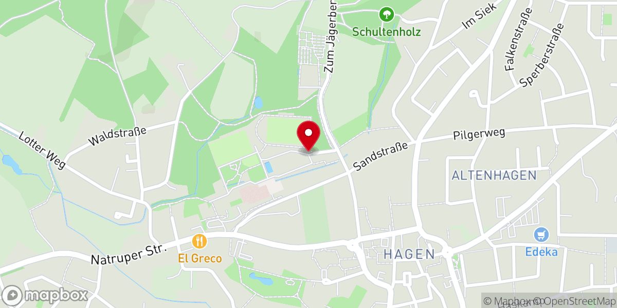 Map showing location of Gemeinde Hagen