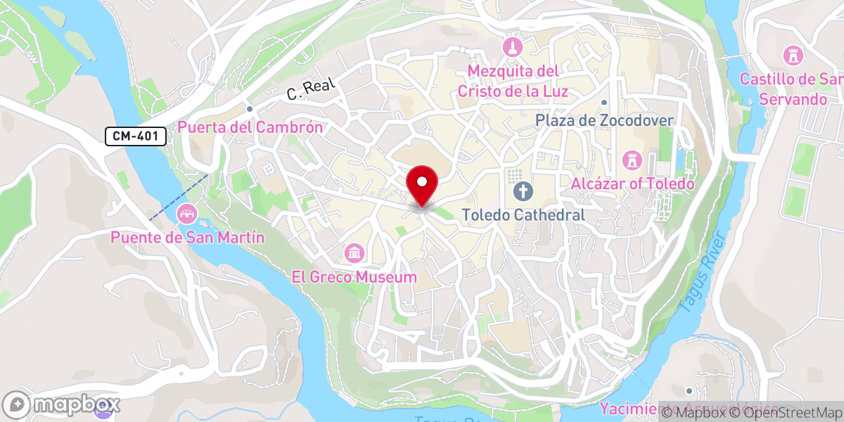 Map showing location of Capilla de "Santa Catalina"