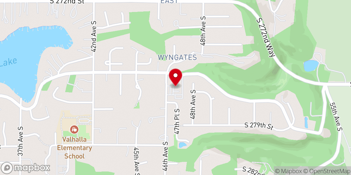 Map showing location of The Seattle Central Korean Seventh Day Adventist Church