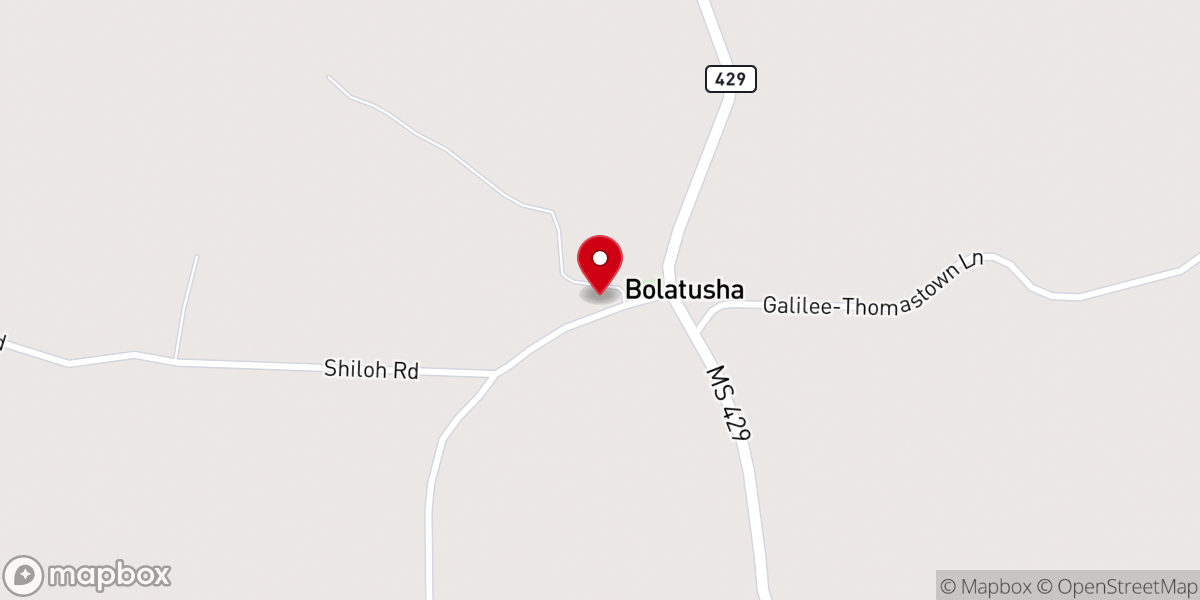 Map showing location of Shiloh Methodist Protestant Church