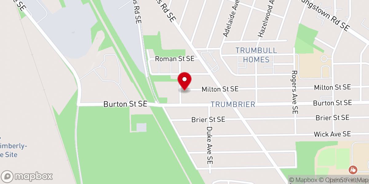 Map showing location of King of Kings Full Gospel Ministries