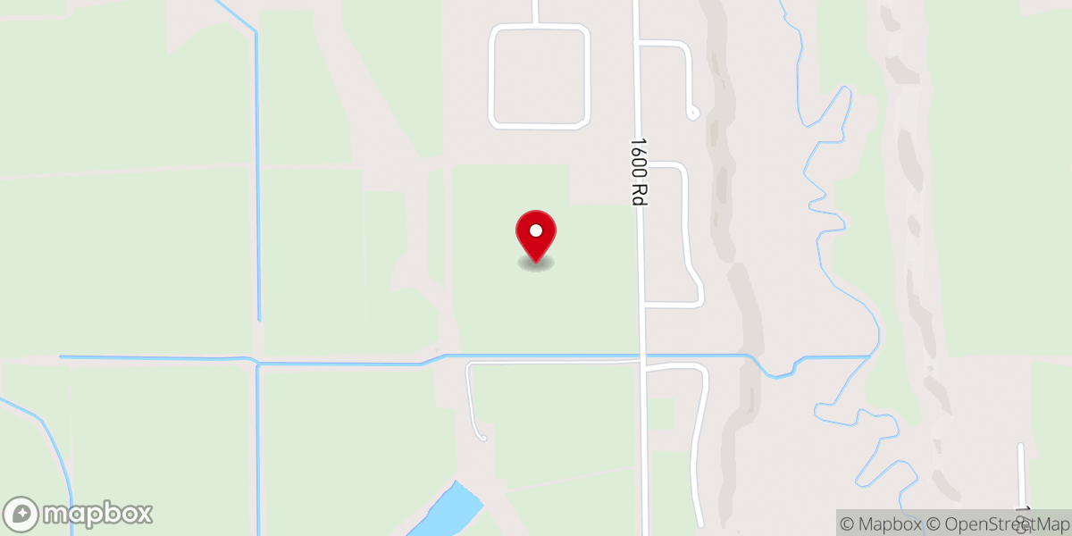 Map showing location of West Rockies Mennonite Church