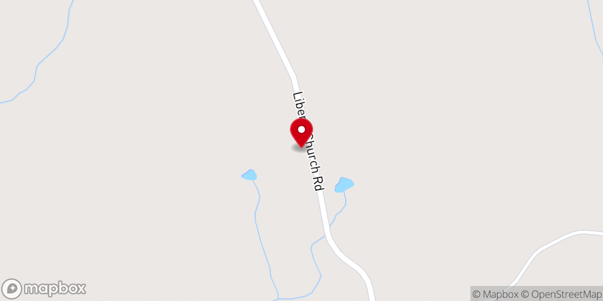 Map showing location of Liberty Truck and Tractor Pull