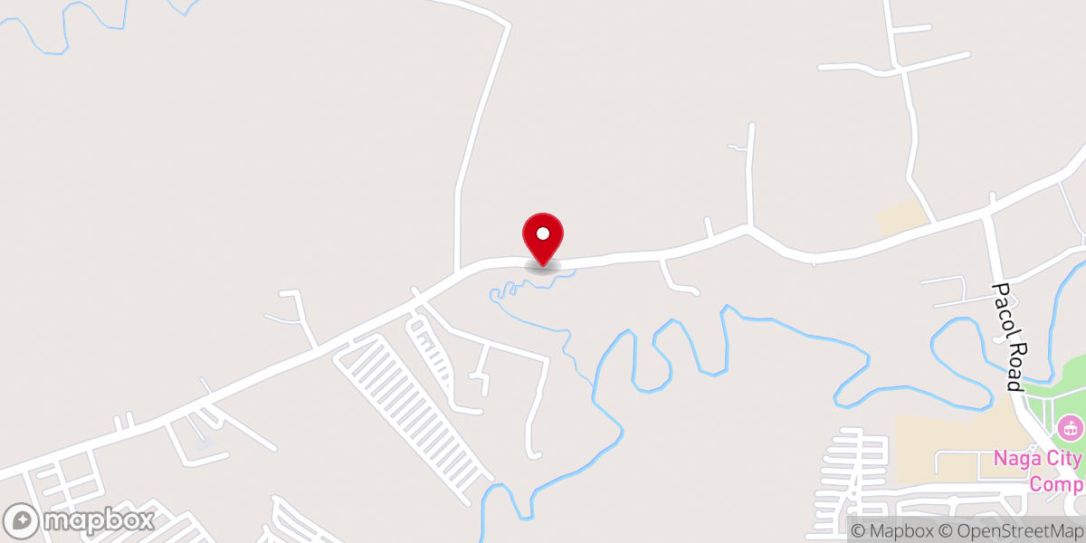 Map showing location of Baptist Bible Church