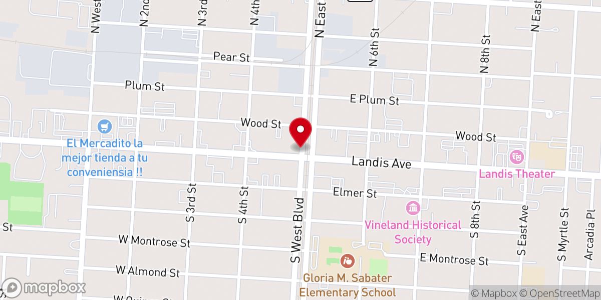 Map showing location of Ministerio Internacional Dios en Sion, Inc