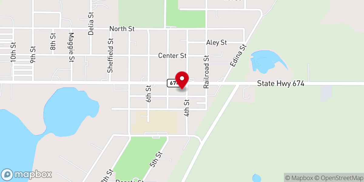 Map showing location of Wimauma Spanish SDA Church