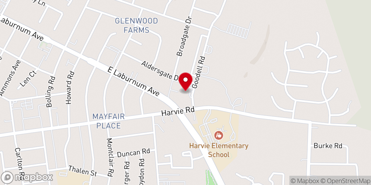 Map showing location of Abundant Life Church of Christ