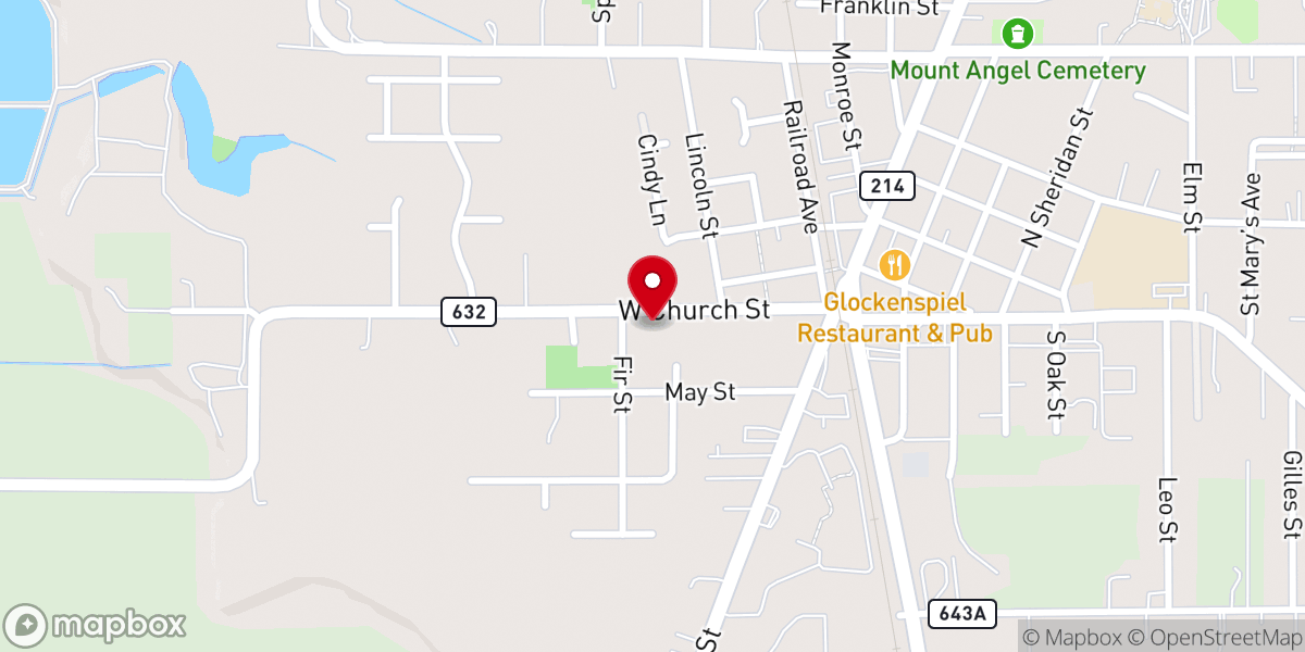 Map showing location of Miller Knife & Tool Company