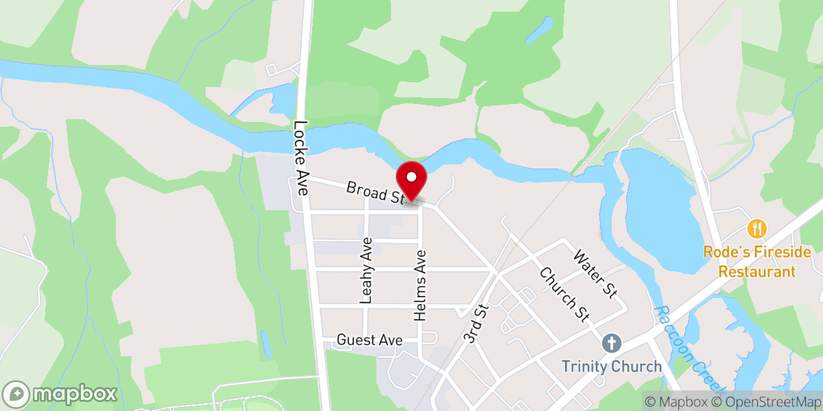 Map showing location of Swedesboro Spanish Seventh Day Adventist Church