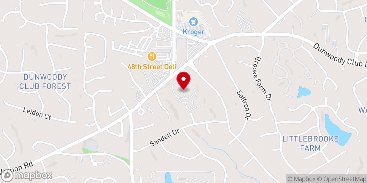 Map showing location of All Saints Catholic Church