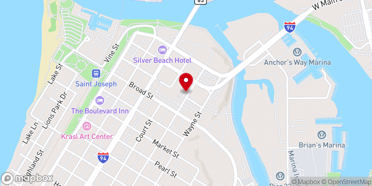 Map showing location of Bi Parrish Religious Education