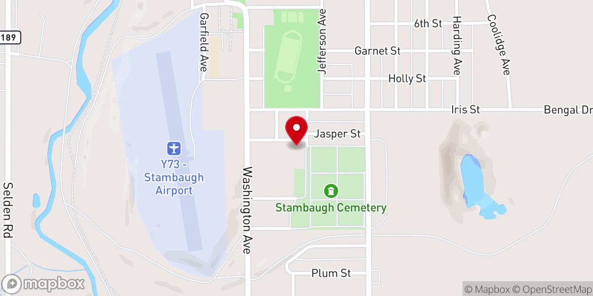 Map showing location of Grace Covenant Church