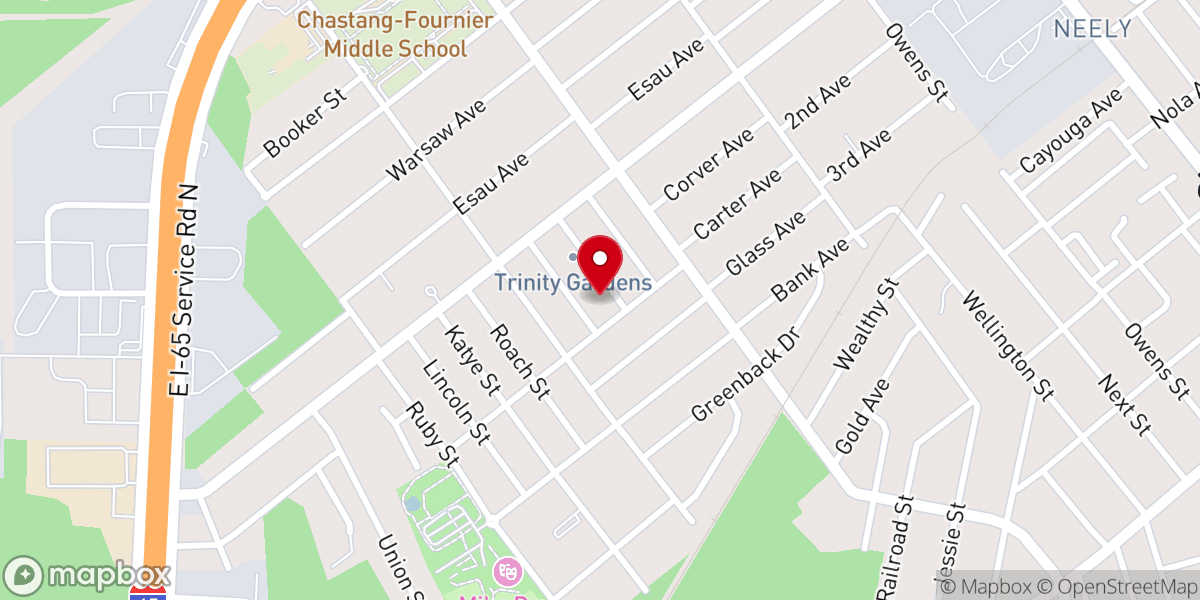 Map showing location of Apostolic Pentecostal Holy Church of God