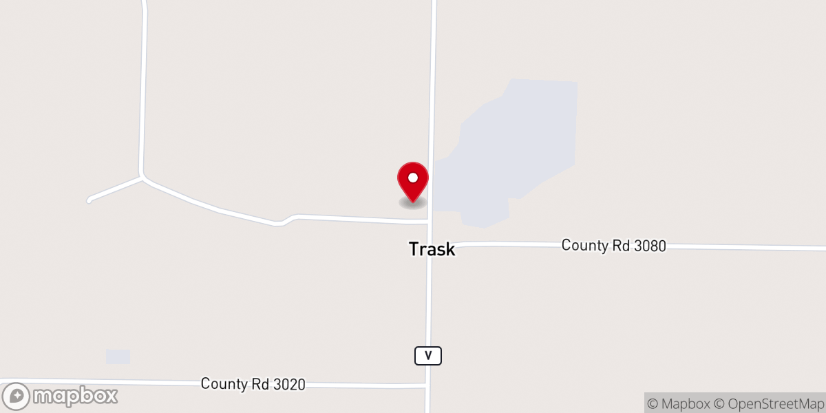 Map showing location of Little Zion Baptist Church