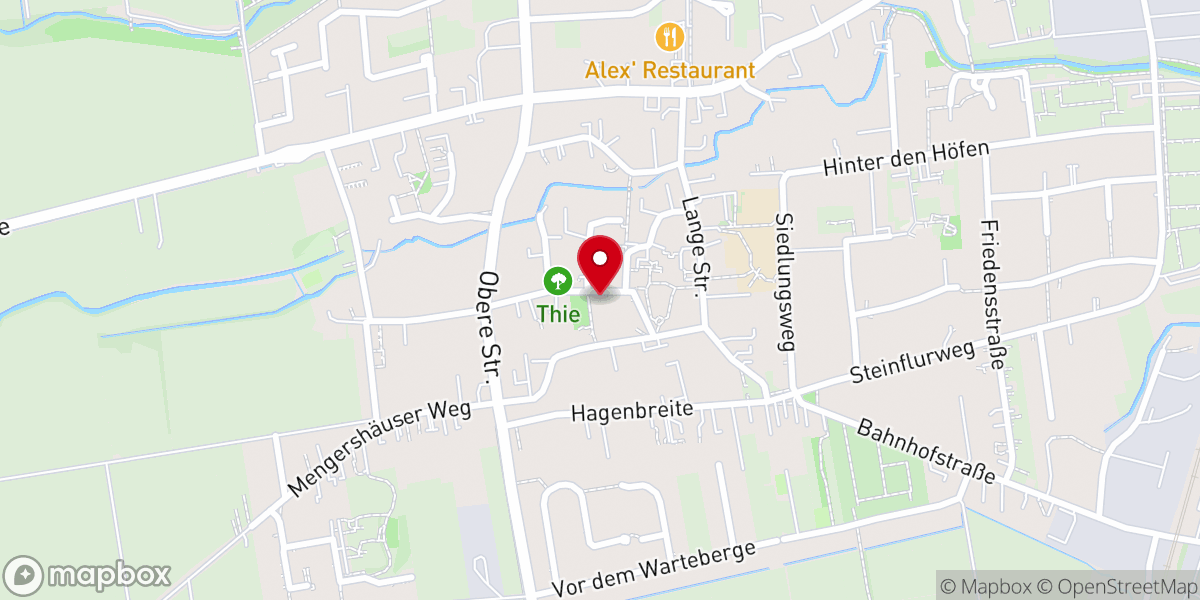 Map showing location of Kirchengemeinde St. Johannis