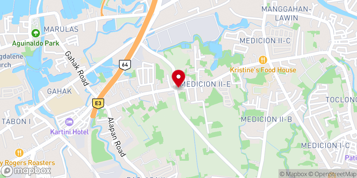 Map showing location of Handlers of Truth Christian Bible Church Cavite