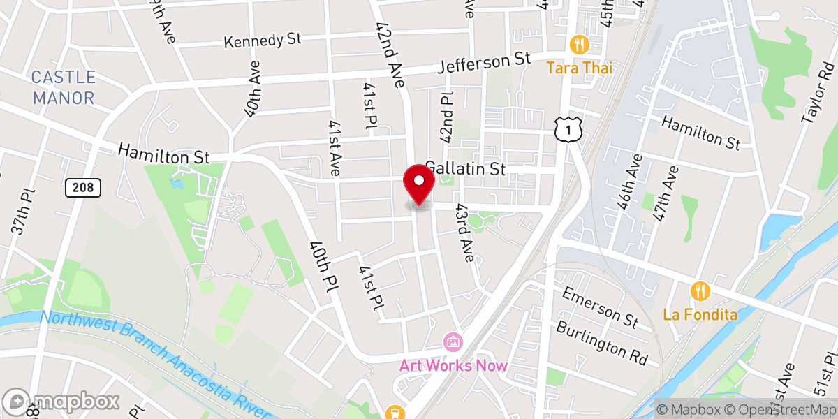 Map showing location of Abundant Life Church Of God In Christ